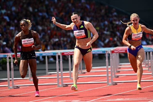 HENGELO, 21-06-2026, Fanny Blankers-Koen Stadium, FBK Games 2026. Picture shows Visser. FBK Games 2026  x204527993x Copyright: