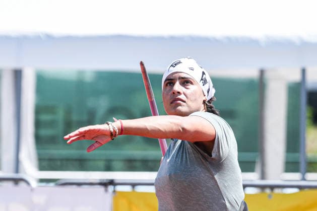 10. Hylo Speerwurfmeeting Frauen, Offenburg, 21.06.2026 Annu Rani (Indien) beim aufwärmen 10. Hylo Speerwurfmeeting Frauen, ETSV Stadion, Offenburg (Baden-Wuerttemberg), 21.06.2026 *** 10th Hylo Womens Javelin Throw Meet, Offenburg, June 21, 2026 Copyright: xBEAUTIFULxSPORTS Boscox