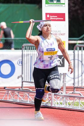 10. Hylo Speerwurfmeeting Frauen, Offenburg, 21.06.2026 Annu Rani (Indien) 10. Hylo Speerwurfmeeting Frauen, ETSV Stadion, Offenburg (Baden-Wuerttemberg), 21.06.2026 *** 10th Hylo Womens Javelin Throw Meet, Offenburg, June 21, 2026 Annu Rani, India 10th Hylo Womens Javelin Throw Meet, ETSV Stadium, Offenburg, Baden-Württemberg, June 21, 2026,detected_source_language Copyright: xBEAUTIFULxSPORTS Boscox