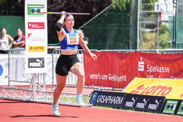 10. Hylo Speerwurfmeeting Frauen, Offenburg, 21.06.2026 Leonie Hügli (Schweiz) 10. Hylo Speerwurfmeeting Frauen, ETSV Stadion, Offenburg (Baden-Wuerttemberg), 21.06.2026 *** 10th Hylo Javelin Throw Meet (Women), Offenburg, June 21, 2026 Leonie Hügli, Switzerland 10th Hylo Javelin Throw Meet (Women), ETSV Stadium, Offenburg, Baden-Württemberg, June 21, 2026,detected_source_language Copyright: xBEAUTIFULxSPORTS Boscox