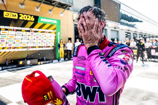 DTM, 5. + 6. Rennen DEKRA Lausitzring 2026 14 Ferrari 296 GT3 EVO, EMIL FREY RACING: Matteo Cairoli: picture by Gruppe C Photography Schipkau Lausitzring Brandenburg Deutschland Copyright: xGruppexCxPhotographyx