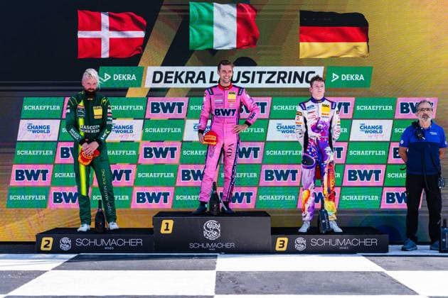 DTM, 5. + 6. Rennen DEKRA Lausitzring 2026 14 Ferrari 296 GT3 EVO, EMIL FREY RACING: Matteo Cairoli: picture by Gruppe C Photography Schipkau Lausitzring Brandenburg Deutschland Copyright: xGruppexCxPhotographyx