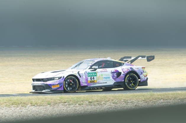 Schipkau, Deutschland 19. - 21. Juni 2026: DTM - 2026 - Lauf 5 - DEKRA Lausitzring - Rennen Sonntag Im Bild: Finn Wiebelhaus (D) (HRT Ford Racing), Ford Mustang GT3 Evo *** Schipkau, Germany, June 19–21, 2026; DTM 2026 Round 5; DEKRA Lausitzring Race; Sunday; Pictured Copyright: xFotostandx xStiebertx