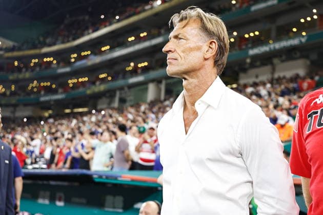 Herve Renard (TUN), JUNE 20, 2026 - Football Soccer : FIFA World Cup, WM, Weltmeisterschaft, Fussball 2026 match between Tunisia - Japan at the Monterrey Stadium in Monterrey, Mexico. Noxthirdxpartyxsales  aflo_335238215 MutsuxKawamorix