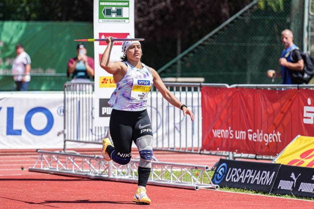 10. Hylo Speerwurfmeeting Frauen, Offenburg, 21.06.2026 Annu Rani (Indien) 10. Hylo Speerwurfmeeting Frauen, ETSV Stadion, Offenburg (Baden-Wuerttemberg), 21.06.2026 *** 10th Hylo Womens Javelin Throw Meet, Offenburg, June 21, 2026, Annu Rani, India, 10th Hylo Womens Javelin Throw Meet, ETSV Stadium, Offenburg, Baden-Württemberg, June 21, 2026,detected_source_language Copyright: xBEAUTIFULxSPORTS Boscox
