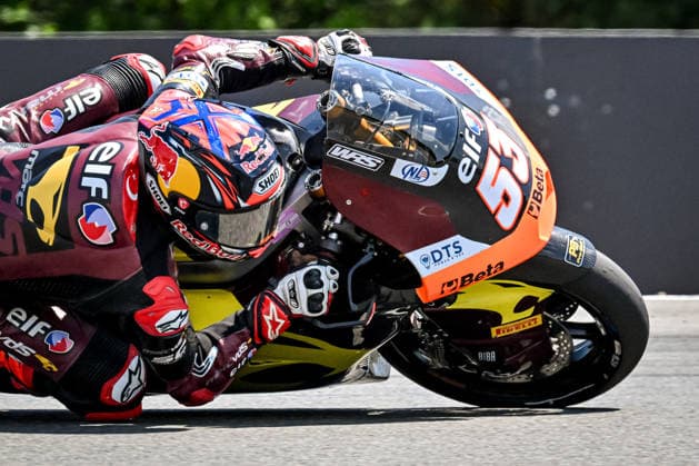 Czech Republic motorcycle Grand Prix BRNO, CZECH REPUBLIC - JUNE 21: Turkish Moto2 rider Deniz Oncu of ELM Marc VDS in action at the Grand Prix of Czechia at the Masaryk Circuit in Brno, Czech Republic, 21 June 2026. Lukas Kabon Anadolu Brno Czech Republic. Editorial use only. Please get in touch for any other usage.  Copyright: x2026xAnadoluxLukasxKabonx