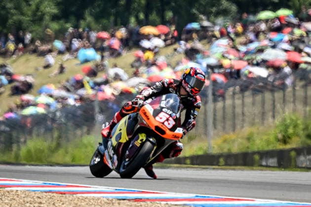 Czech Republic motorcycle Grand Prix BRNO, CZECH REPUBLIC - JUNE 21: Turkish Moto2 rider Deniz Oncu of ELM Marc VDS in action at the Grand Prix of Czechia at the Masaryk Circuit in Brno, Czech Republic, 21 June 2026. Lukas Kabon Anadolu Brno Czech Republic. Editorial use only. Please get in touch for any other usage.  Copyright: x2026xAnadoluxLukasxKabonx