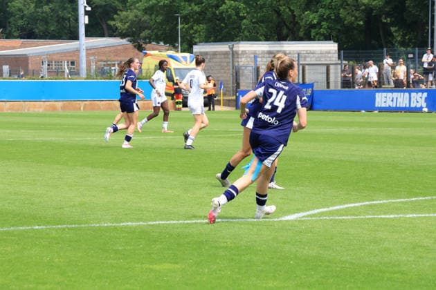 DEU, DFL, 1. FBL Frauen, Hertha BSC vs 1.FC Saarbruecken, 21.06.2026, Amateurstadion, Berlin, DEU, DFL, 1. FBL Frauen, Hertha BSC vs 1.FC Saarbruecken, im Bild *** GER, DFL, Womens 1st Bundesliga, Hertha BSC vs. 1 FC Saarbrücken, June 21, 2026, Amateurstadion, Berlin, GER, DFL, Womens 1st Bundesliga, Hertha BSC vs. 1 FC Saarbrücken, pictured,detected_source_language nordphotoxGmbHx xEngler nph00076