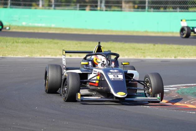 Italian Formula 4 Championship Monza Round Edward Robinson of US Racing competes during the Italian Formula 4 Championship at the Autodromo Nazionale Monza in Monza, Italy, on June 21, 2026. Monza Italy  Copyright: xMarcoxRinaldix originalFilename:rinaldi-italianf260621_npsif.jpg