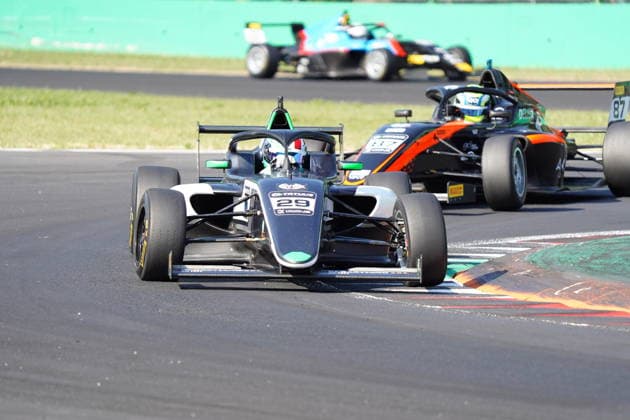 Italian Formula 4 Championship Monza Round Busso Ludovico of US Racing competes during the Italian Formula 4 Championship at the Autodromo Nazionale Monza in Monza, Italy, on June 21, 2026. Monza Italy  Copyright: xMarcoxRinaldix originalFilename:rinaldi-italianf260621_npUZM.jpg