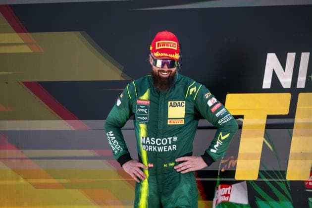 DTM, 5. + 6. Rennen DEKRA Lausitzring 2026 7 Aston Martin Vantage AMR GT3 EVO, Comtoyou Racing: Nicki Thiim- picture by Gruppe C Photography Schipkau Lausitzring Brandenburg Deutschland Copyright: xGruppexCxPhotographyx