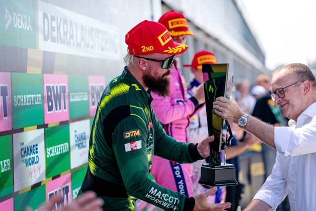 DTM, 5. + 6. Rennen DEKRA Lausitzring 2026 7 Aston Martin Vantage AMR GT3 EVO, Comtoyou Racing: Nicki Thiim- picture by Gruppe C Photography Schipkau Lausitzring Brandenburg Deutschland Copyright: xGruppexCxPhotographyx