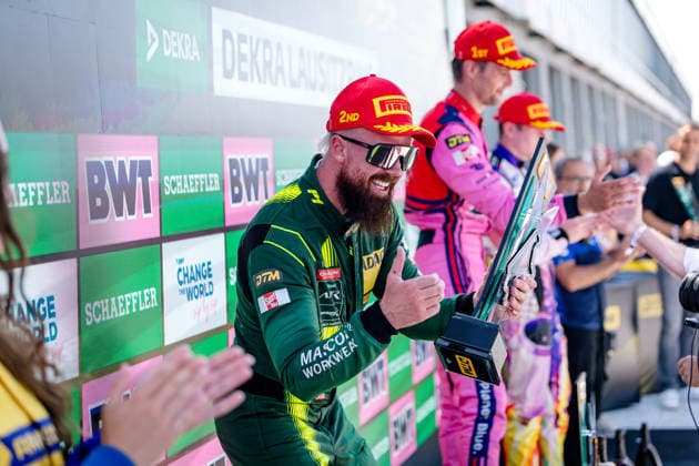 DTM, 5. + 6. Rennen DEKRA Lausitzring 2026 7 Aston Martin Vantage AMR GT3 EVO, Comtoyou Racing: Nicki Thiim- picture by Gruppe C Photography Schipkau Lausitzring Brandenburg Deutschland Copyright: xGruppexCxPhotographyx