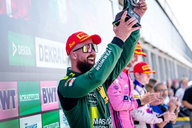 DTM, 5. + 6. Rennen DEKRA Lausitzring 2026 7 Aston Martin Vantage AMR GT3 EVO, Comtoyou Racing: Nicki Thiim- picture by Gruppe C Photography Schipkau Lausitzring Brandenburg Deutschland Copyright: xGruppexCxPhotographyx