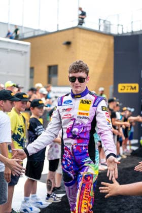 DTM, 5. + 6. Rennen DEKRA Lausitzring 2026 64 Ford Mustang GT3, HRT Ford Racing: Finn Wiebelhaus: picture by Gruppe C Photography Schipkau Lausitzring Brandenburg Deutschland Copyright: xGruppexCxPhotographyx
