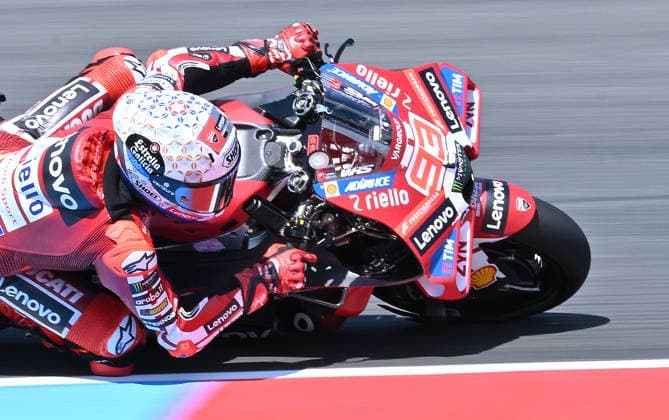Czech Republic motorcycle Grand Prix, MotoGP World Championship, WM, Weltmeisterschaft MotoGP category, in Brno, Czech Republic, on June 21, 2026. Marc Marquez of Spain, Ducati Lenovo Team. (CTKxPhoto LubosxPavlicek) CTKPhotoP2026062103910  CTKPhotoP2026062103910