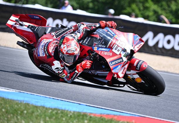 Czech Republic motorcycle Grand Prix, MotoGP World Championship, WM, Weltmeisterschaft MotoGP category, in Brno, Czech Republic, on June 21, 2026. Francesco Bagnaia of Italy, Ducati Lenovo Team. (CTKxPhoto LubosxPavlicek) CTKPhotoP2026062103853  CTKPhotoP2026062103853