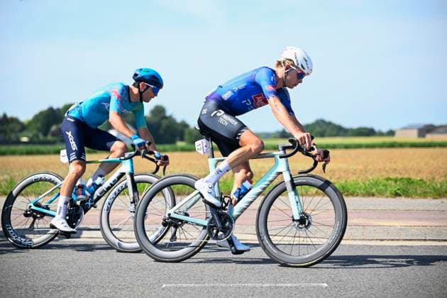 Baloise Belgium Tour 2026 Stage 5 HOEILAART, BELGIUM - JUNE 21 : Del Grosso Tibor (NED) of Alpecin-Premier Tech in action during stage 5 of the 95th edition of Baloise Tour of Belgium an UCI ProSeries 2.Pro cycling road race stage for Men Elite of 183.6 km with start in Gingelom and finish in Hoeilaart on June 21, 2026 in Hoeilaart, Belgium, 21 06 2026 ( Motordriver Stephan Boone - Hoeilaart Belgium  Copyright: xTomasxSiskx
