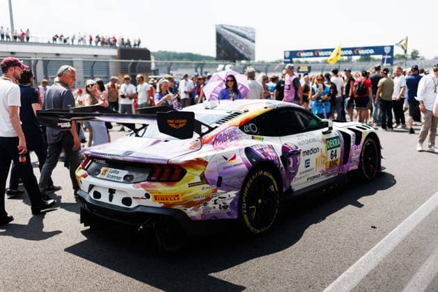 DTM, 5. + 6. Rennen DEKRA Lausitzring 2026 64 Ford Mustang GT3, HRT Ford Racing: Finn Wiebelhaus: picture by Gruppe C Photography Schipkau Lausitzring Brandenburg Deutschland Copyright: xGruppexCxPhotographyx