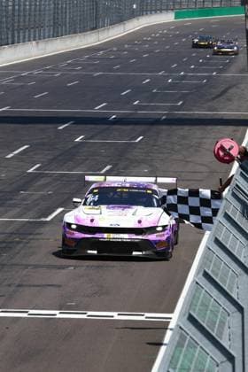 DTM, 5. + 6. Rennen DEKRA Lausitzring 2026 64 Ford Mustang GT3, HRT Ford Racing: Finn Wiebelhaus: picture by Gruppe C Photography Schipkau Lausitzring Brandenburg Deutschland Copyright: xGruppexCxPhotographyx