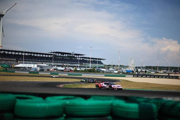 DTM, 5. + 6. Rennen DEKRA Lausitzring 2026 14 Ferrari 296 GT3 EVO, EMIL FREY RACING: Matteo Cairoli: picture by Gruppe C Photography Schipkau Lausitzring Brandenburg Deutschland Copyright: xGruppexCxPhotographyx