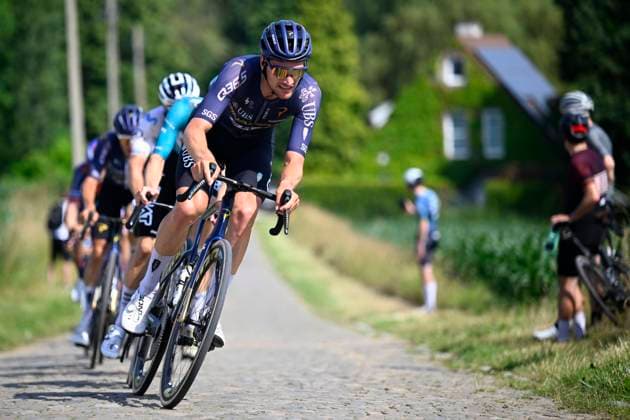 Baloise Belgium Tour 2026 Stage 5 HOEILAART, BELGIUM - JUNE 21 : Hermans Quinten (BEL) of Pinarello Q36.5 Pro Cycling Team in action during stage 5 of the 95th edition of Baloise Tour of Belgium an UCI ProSeries 2.Pro cycling road race stage for Men Elite of 183.6 km with start in Gingelom and finish in Hoeilaart on June 21, 2026 in Hoeilaart, Belgium, 21 06 2026 ( Motordriver Stephan Boone - Hoeilaart Belgium  Copyright: xTomasxSiskx