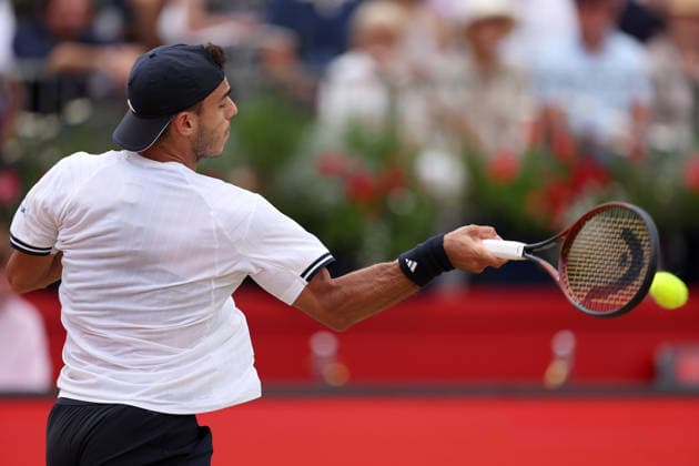 Francisco Cerundolo of Argentina in action HSBC Queen s Club Championships, Day Sixteen, Tennis, Queen s Club, West Kensington, London, UK - 21 Jun 2026London Queen s Club United Kingdom  Copyright: xEllaxLing Shutterstockx 16929308ad