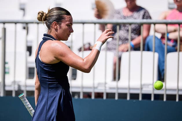 June 21, 2026, Bad Homburg, Hessen, Germany: Elena-Gabriela Ruse of Romania reacts with clenched fist during her Match against Taylor Townsend of United States during the BAD HOMBURG OPEN powered by SOLARWATTT- WTA500 - Womens Tennis, 21.6.2026 in Bad Homburg (Tennis-Club Bad Homburg), Germany - Photo: Tennis 2026: Bad Homburg Open - WTA500: RUSE 6:4 7:5 TOWNSEND  - ZUMAs343 20260621_zsp_s343_071 Copyright: xMathiasxSchulzx