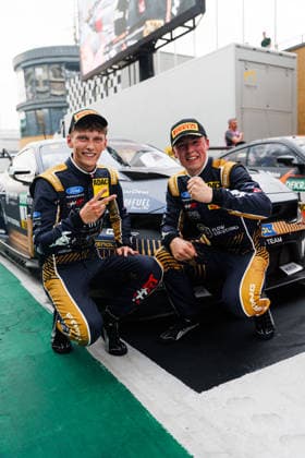 ADAC GT Masters, 5. + 6. Rennen DEKRA Lausitzring 2026 1 Ford Mustang GT3, Haupt Racing Team: Max Reis, Emil Gjerdrum - picture by Gruppe C Photography Schipkau Lausitzring Brandenburg Deutschland Copyright: xGruppexCxPhotographyx