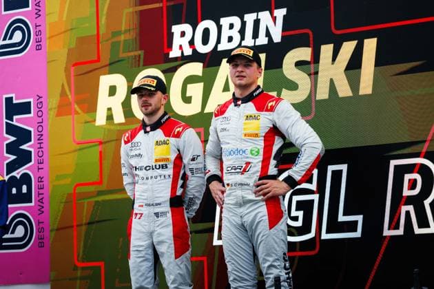 ADAC GT Masters, 5. + 6. Rennen DEKRA Lausitzring 2026 77 Audi R8 LMS GT3 EVO II, LIQUI MOLY Team Engstler Motorsport: Robin Rogalski, Simon Connor Primm - picture by Gruppe C Photography Schipkau Lausitzring Brandenburg Deutschland Copyright: xGruppexCxPhotographyx
