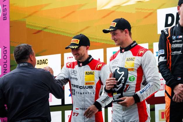 ADAC GT Masters, 5. + 6. Rennen DEKRA Lausitzring 2026 77 Audi R8 LMS GT3 EVO II, LIQUI MOLY Team Engstler Motorsport: Robin Rogalski, Simon Connor Primm - picture by Gruppe C Photography Schipkau Lausitzring Brandenburg Deutschland Copyright: xGruppexCxPhotographyx