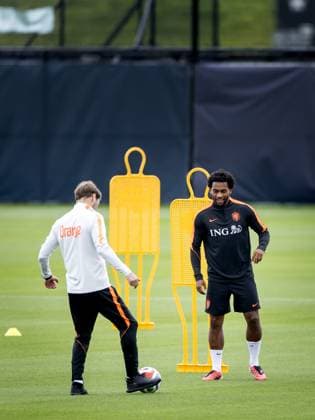 KANSAS CITY - Quinten Timber of the Netherlands during a training session of the Dutch national team, Nationalteam at the KC Current Training Facility, on June 21, 2026, in Kansas City. The Dutch team is preparing for the match against Tunisia during the FIFA World Cup, WM, Weltmeisterschaft, Fussball KOEN VAN WEEL ANP xVIxANPxSportx xxANPxIVx 561592551 originalFilename: 561592551.jpg