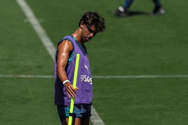 FIFA World Cup, WM, Weltmeisterschaft, Fussball 2026 - Portugal training Portugal s national team, Nationalteam player Joao Felix in action during the training session for the FIFA World Cup 2026 at Garden District Park, in Palm Beach, Florida, USA, 21 June 2026. Palm Beach Florida Estados Unidos  Copyright: xMIGUELxA.xLOPESx