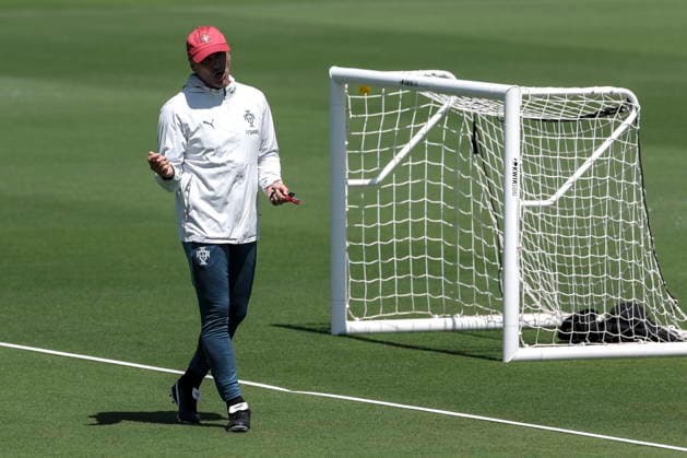 FIFA World Cup, WM, Weltmeisterschaft, Fussball 2026 - Portugal training Portugal s national team, Nationalteam head coach Roberto Martinez leads the training session for the FIFA World Cup 2026 at Garden District Park, in Palm Beach, Florida, USA, 21 June 2026. Palm Beach Florida Estados Unidos  Copyright: xMIGUELxA.xLOPESx