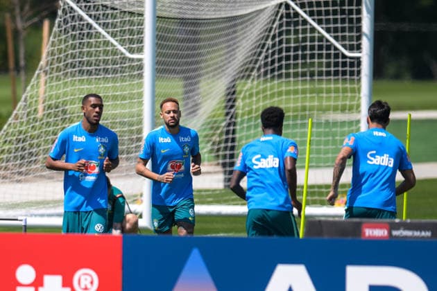 Fußball, WM 2026, 20260621, Training Brasilien. Im Bild NEYMAR (Brasilien, 10). Morristown RWJBarnabas Health - Red Bulls P New Jersey Vereinigte Staaten von Amerika *** Soccer, 2026 World Cup, 20260621, Brazil Training. Pictured Copyright: Passion2Press MarkusxFischerx
