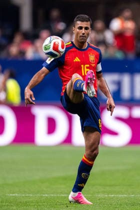 260621 Rodri of Spain during the FIFA World Cup, WM, Weltmeisterschaft, Fussball 2026 football match between Spain and Saudi Arabia on June 21, 2026 in Atlanta. Photo: Ludvig Thunman BILDBYRAN kod LT LT0806 fotboll football soccer fotball vm fotbolls-vm fotball-vm fotbolls-vm 2026 fifa world cup 2026 day 11 bbeng *** 260621 Rodri of Spain during the 2026 FIFA World Cup soccer match between Spain and Saudi Arabia on June 21, 2026 in Atlanta. Photo by Ludvig Thunman, BILDBYRAN. Code  Copyright: LUDVIGxTHUNMAN BB260621LT053