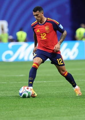 FIFA World Cup, WM, Weltmeisterschaft, Fussball 2026 - Group H - Spain vs Saudi Arabia Pedro Porro of Spain in action during the FIFA World Cup 2026 group stage match Spain against Saudi Arabia, in Atlanta, USA, 21 June 2026. ATLANTA United States  Copyright: xRONALDxWITTEKx