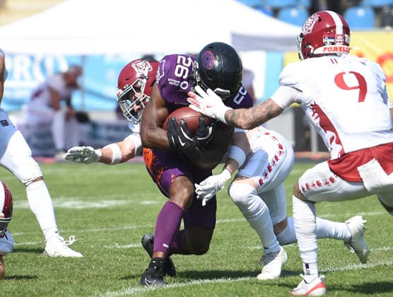 21.06.2026, xhbx, American Football EFA European Football Alliance, Frankfurt Galaxy - Prague Lions v.l. Antony Marvyn Bouembe (Frankfurt Galaxy) (DFL DFB REGULATIONS PROHIBIT ANY USE OF PHOTOGRAPHS as IMAGE SEQUENCES and or QUASI-VIDEO) Frankfurt am Main *** June 21, 2026, xhbx, American Football EFA European Football Alliance, Frankfurt Galaxy vs. Prague Lions, Antony Marvyn Bouembe, Frankfurt Galaxy, DFL, DFB. REGULATIONS PROHIBIT ANY USE OF PHOTOGRAPHS AS IMAGE SEQUENCES AND OR QUASI-VIDEO. Frankfurt am Main,detected_source_language