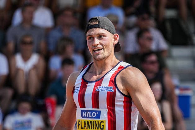 10. Hylo Speerwurfmeeting Herren, Offenburg, 21.06.2026 Lars Anthony Flaming (Paraguay) 10. Hylo Speerwurfmeeting Herren, ETSV Stadion, Offenburg (Baden-Wuerttemberg), 21.06.2026 *** 10th Hylo Mens Javelin Throw Meet, Offenburg, June 21, 2026 Lars Anthony Flaming, Paraguay 10th Hylo Mens Javelin Throw Meet, ETSV Stadium, Offenburg, Baden-Württemberg, June 21, 2026,detected_source_language Copyright: xBEAUTIFULxSPORTS Boscox