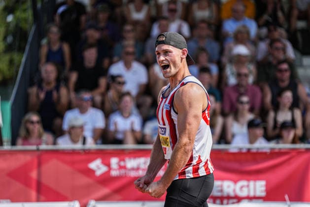 10. Hylo Speerwurfmeeting Herren, Offenburg, 21.06.2026 Lars Anthony Flaming (Paraguay) 10. Hylo Speerwurfmeeting Herren, ETSV Stadion, Offenburg (Baden-Wuerttemberg), 21.06.2026 *** 10th Hylo Mens Javelin Throw Meet, Offenburg, June 21, 2026 Lars Anthony Flaming, Paraguay 10th Hylo Mens Javelin Throw Meet, ETSV Stadium, Offenburg, Baden-Württemberg, June 21, 2026,detected_source_language Copyright: xBEAUTIFULxSPORTS Boscox