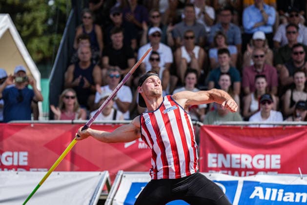10. Hylo Speerwurfmeeting Herren, Offenburg, 21.06.2026 Lars Anthony Flaming (Paraguay) 10. Hylo Speerwurfmeeting Herren, ETSV Stadion, Offenburg (Baden-Wuerttemberg), 21.06.2026 *** 10th Hylo Mens Javelin Throw Meet, Offenburg, June 21, 2026 Lars Anthony Flaming, Paraguay 10th Hylo Mens Javelin Throw Meet, ETSV Stadium, Offenburg, Baden-Württemberg, June 21, 2026,detected_source_language Copyright: xBEAUTIFULxSPORTS Boscox