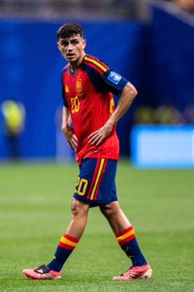 260621 Pedri of Spain during the FIFA World Cup, WM, Weltmeisterschaft, Fussball 2026 football match between Spain and Saudi Arabia on June 21, 2026 in Atlanta. Photo: Ludvig Thunman BILDBYRAN kod LT LT0806 fotboll football soccer fotball vm fotbolls-vm fotball-vm fotbolls-vm 2026 fifa world cup 2026 day 11 bbeng *** June 21, 2026  Copyright: LUDVIGxTHUNMAN BB260621LT065