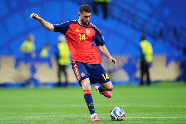 June 21, 2026, Atlanta, Georgia, United States: Aymeric Laporte of Spain plays the ball during the FIFA World Cup, WM, Weltmeisterschaft, Fussball 2026 Group H match between Spain and Saudi Arabia at Atlanta Stadium on June 21, 2026 in Atlanta, Georgia. Atlanta United States - ZUMAa181 20260621_zaa_a181_033 Copyright: xJosexBretonx