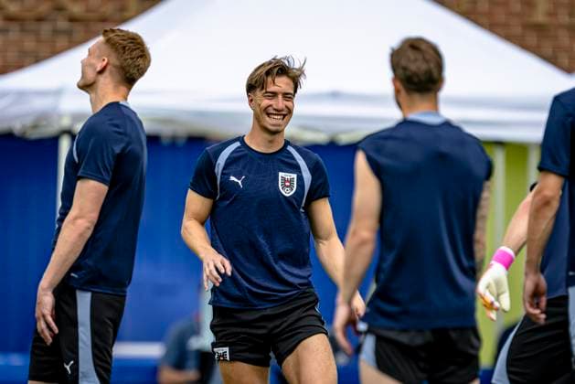 DALLAS - David Affengruber of Austria during the 2026 World Cup at Washburne Soccer and Track Stadium on June 21, 2026, in Dallas, United States. (Photo by Stefan Koops EYE4IMAGES DeFodi Images) - *** DALLAS David Affengruber of Austria during the 2026 World Cup at Washburne Soccer and Track Stadium on June 21, 2026, in Dallas, United States. Photo by Stefan Koops, EYE4IMAGES, DeFodi Images,detected_source_language