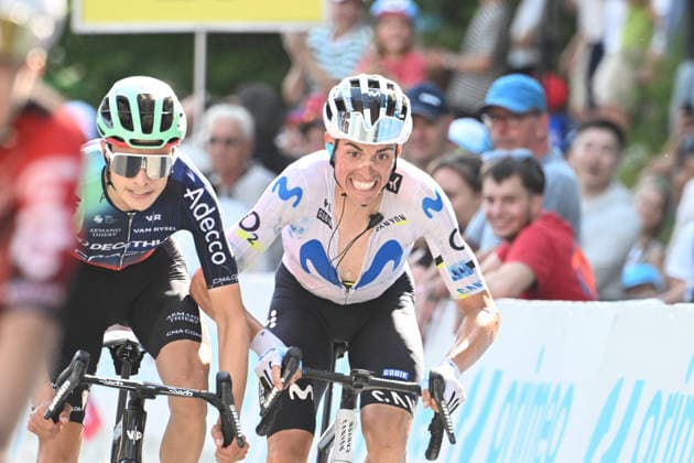 21-06-2026 Tour De Suisse; Tappa 05 Villars Sur Ollon - Villars Sur Ollon; 2026, Movistar; 2026, Decathlon - Cma Cgm; Mas, Enric; Riccitello, Matthew; Villars Sur Ollon; 