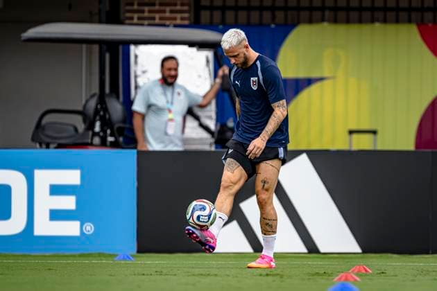 DALLAS - Marko Arnautovic of Austria during the 2026 World Cup at Washburne Soccer and Track Stadium on June 21, 2026, in Dallas, United States. (Photo by Stefan Koops EYE4IMAGES DeFodi Images) - *** DALLAS Marko Arnautovic of Austria during the 2026 World Cup at Washburne Soccer and Track Stadium on June 21, 2026, in Dallas, United States. Photo by Stefan Koops, EYE4IMAGES, DeFodi Images,detected_source_language
