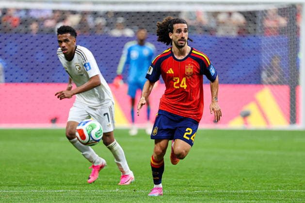 2026.06.21 Atlanta pilka nozna Mistrzostwa Swiata w USA Meksyk Kanada 2026 Hiszpania - Arabia Saudyjska N z Marc Cucurella Foto Pawel Andrachiewicz PressFocus 2026.06.21 Atlanta Football - 2026 FIFA World Cup, WM, Weltmeisterschaft, Fussball in USA Canada Mexico Spain - Saudi Arabia Marc Cucurella Credit: Pawel Andrachiewicz PressFocus NEWSPIX.PL --- newspix.pl POLAND OUT! 