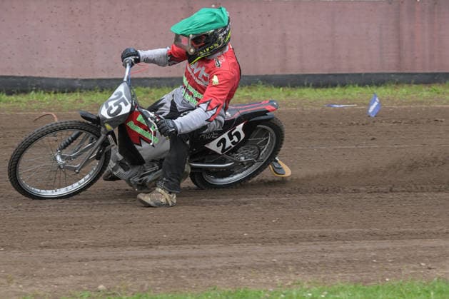 Lokalmatador Jens Buchberger , Sandbahnrennen Hechthausen Motorsport, DMSB, ADAC, 21.06.2026 Hechthausen Niedersachsen Deutschland *** Local hero Jens Buchberger, Hechthausen Motorsport dirt track race, DMSB, ADAC, June 21, 2026, Hechthausen, Lower Saxony, Germany,detected_source_language Copyright: xkolbert-press BurghardxSchreyerx