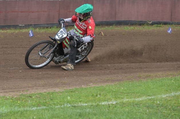 Lokalmatador Jens Buchberger , Sandbahnrennen Hechthausen Motorsport, DMSB, ADAC, 21.06.2026 Hechthausen Niedersachsen Deutschland *** Local hero Jens Buchberger, Hechthausen Motorsport dirt track race, DMSB, ADAC, June 21, 2026, Hechthausen, Lower Saxony, Germany,detected_source_language Copyright: xkolbert-press BurghardxSchreyerx