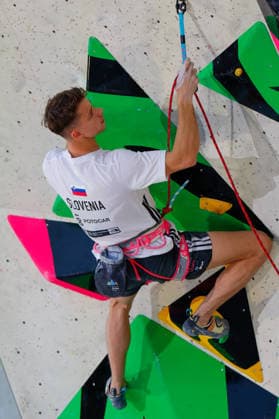 CLIMBING - World Climbing Series INNSBRUCK,AUSTRIA,21.JUN.26 - CLIMBING - World Climbing Series, lead. Image shows Luka Potocar (SLO).  GEPAxpictures xMarkoxVulic